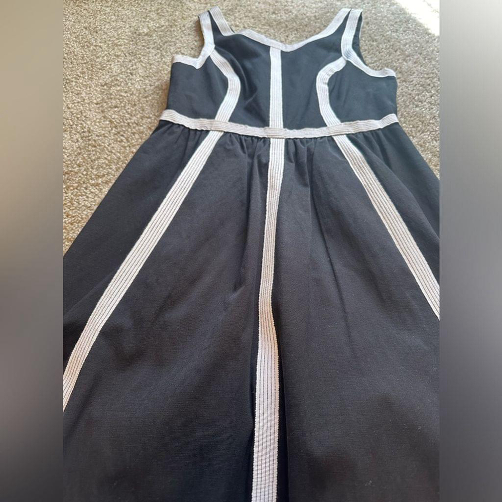 Tracy Reese Black and White Midi Tank Dress Size 6 NWT - Picture 2 of 8